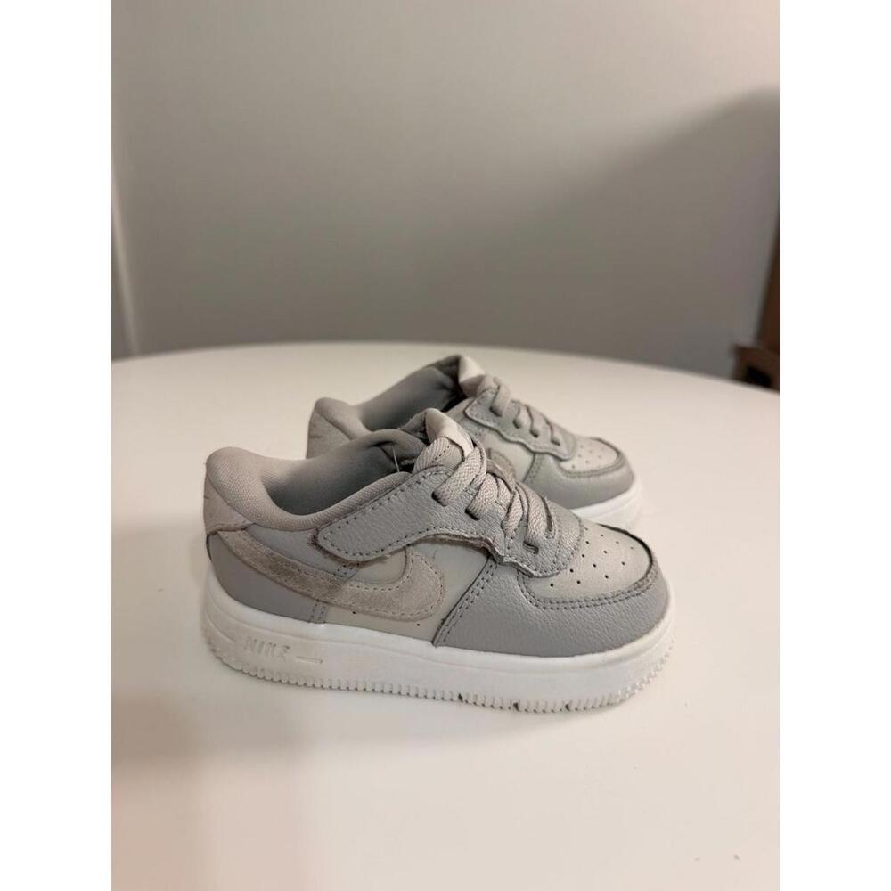 Nike Force 1 Low LV8 EasyOn TD Light Bone Iron Ore HF5350-001 Size 7C